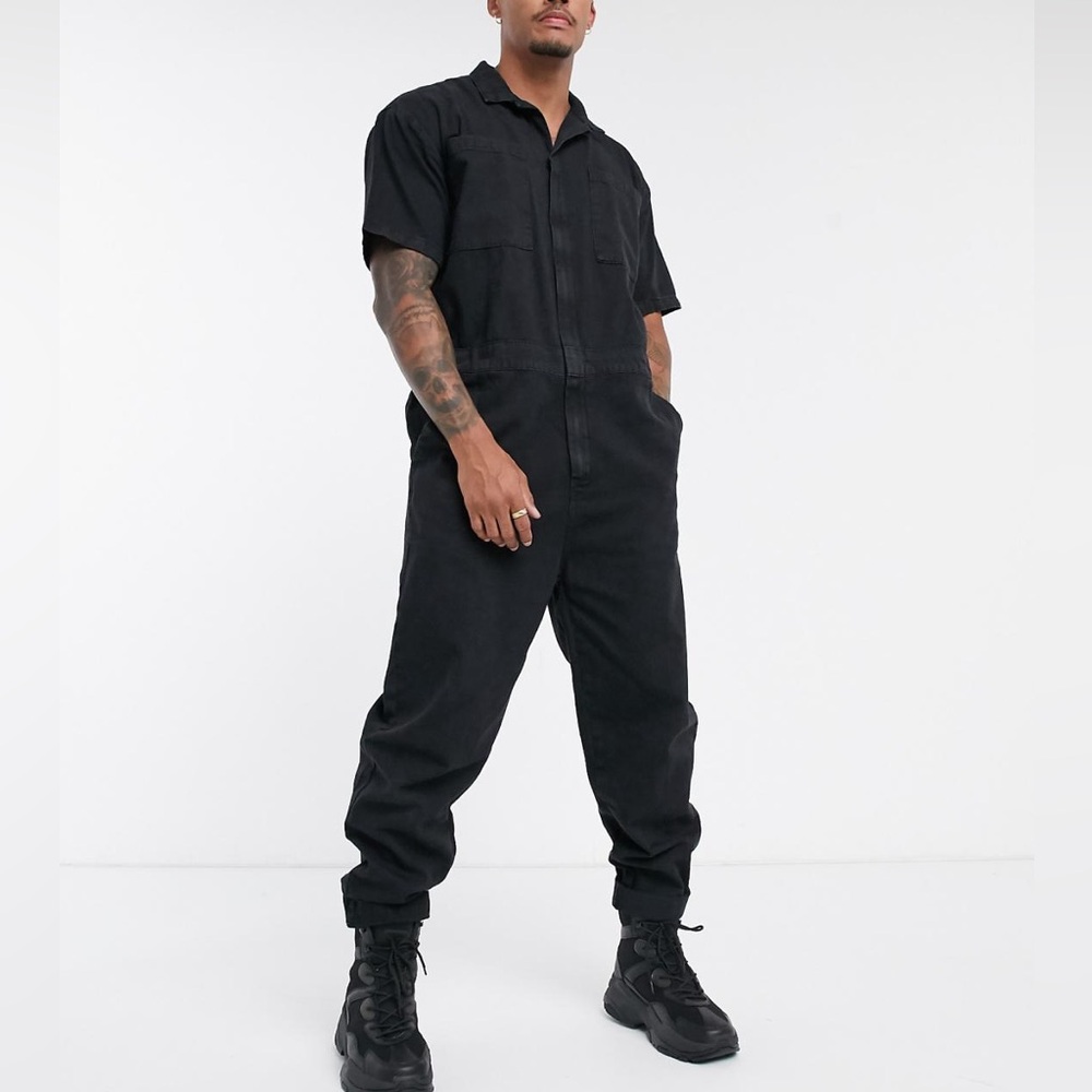 ASOS DESIGN Jumpsuit In Black 
Size‎ 4X